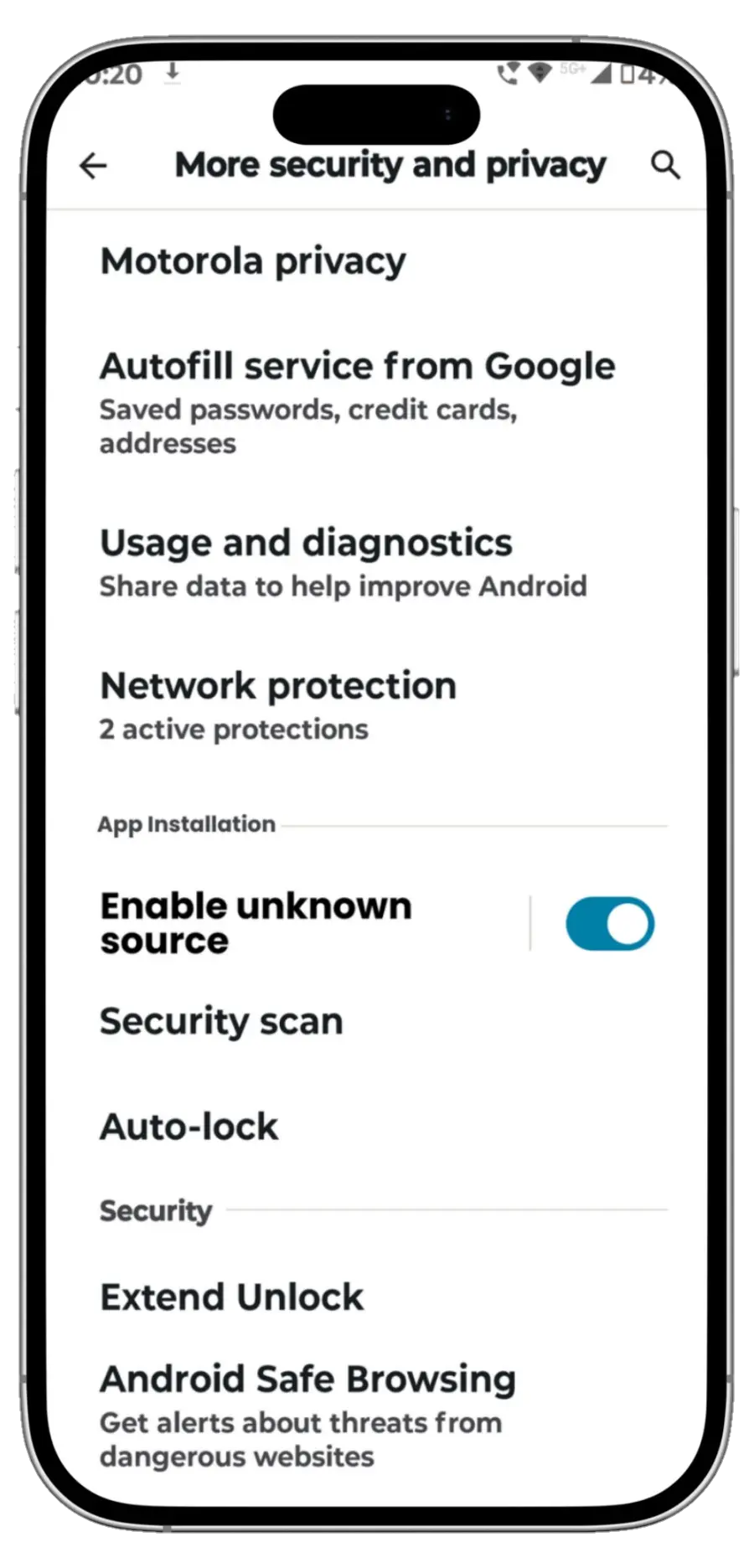 MoviePH APK Download For Android (Update 2026) 7 Enable Unknown Sources